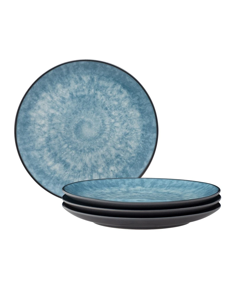 Noritake Colorkraft Essence 4 Piece Coupe Salad Plate Set, 8.25"