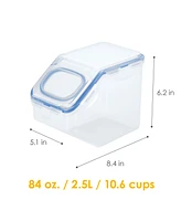 Lock n Lock Easy Essentials 10.6-Cup Food Storage Container with Flip Lid