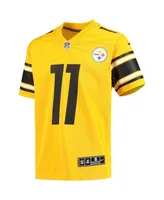 Boys Chase Claypool Gold-Tone Pittsburgh Steelers Inverted Team Game Jersey - Gold