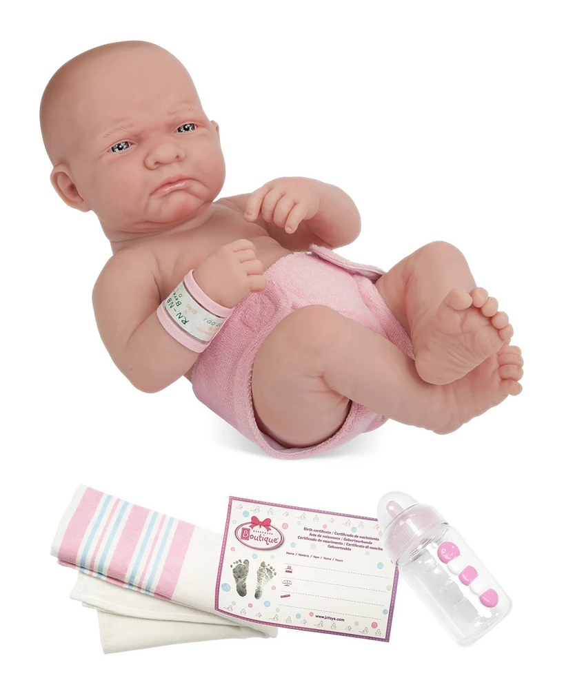 La Newborn First Day 14" Real Girl Baby Doll - First Day Girl