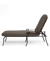 Closeout! Chateau Aluminum Outdoor Chaise Lounge, Created for Macy's