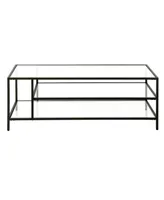 Winthrop Coffee Table with Shelves