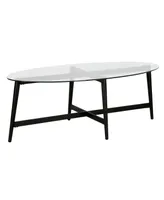 Olson Oval Coffee Table, 50.5" x 23.5"