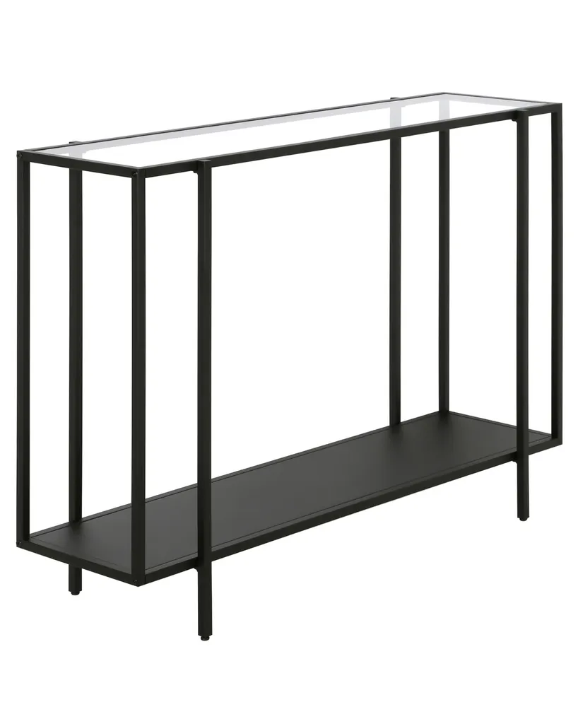 Vireo Console Table with Shelf, 42" x 12"