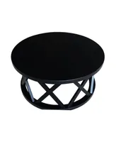 Round Ceylon Coffee Table