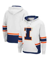 Men's Orange Illinois Fighting Illini Lace Up 3.0 Pullover Hoodie