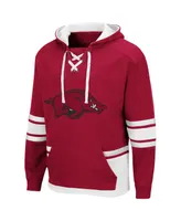 Men's Cardinal Arkansas Razorbacks Lace Up 3.0 Pullover Hoodie