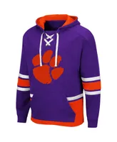 Men's Clemson Tigers Lace Up 3.0 Pullover Hoodie