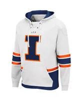 Men's Orange Illinois Fighting Illini Lace Up 3.0 Pullover Hoodie