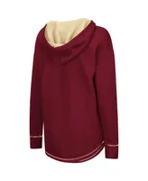 Women's Garnet Florida State Seminoles Tunic Pullover Hoodie