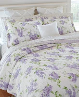 Laura Ashley Keighley Cotton Reversible Piece Quilt Set