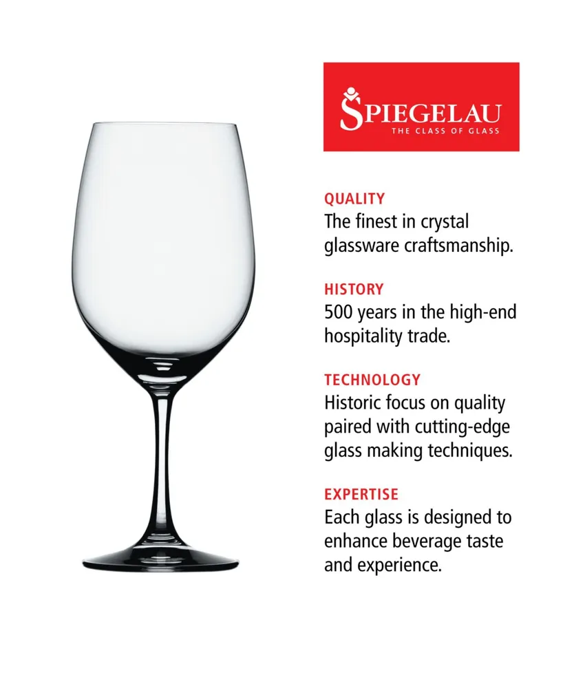 Spiegelau Vino Grande Bordeaux Wine Glasses, Set of 4, 21.9 Oz
