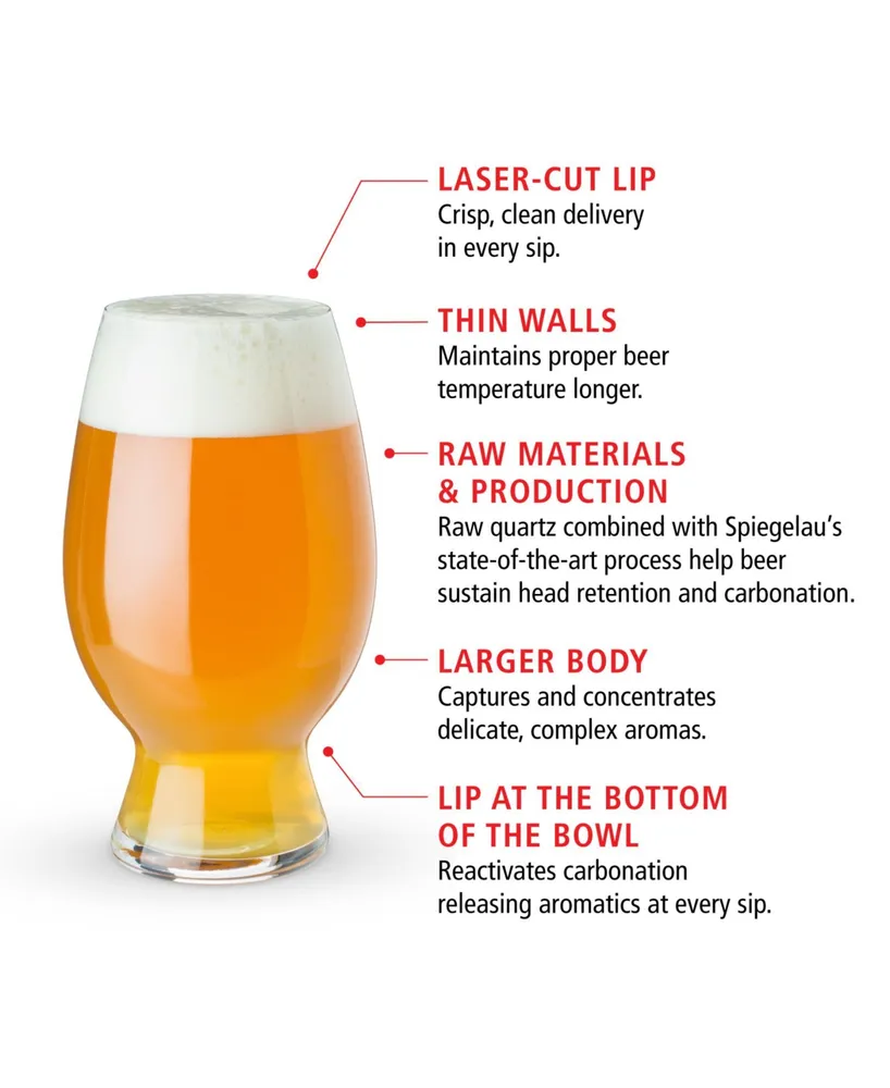 Spiegelau Craft Beer Wheat Beer Glass, 26.5 Oz