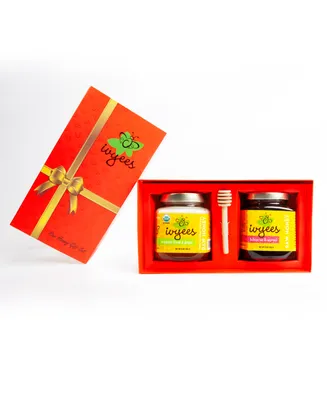 Ivyees Hibiscus & Sorrel and Creamed Floral & Ginger Honey Gift Set