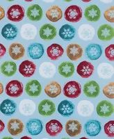 Jam Paper Assorted Gift Wrap 85 Square Feet Christmas Wrapping Paper Rolls, Pack of 4