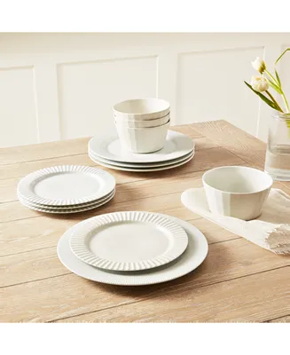 Hotel Collection Fluted 12 Pc. Dinnerware Set, Service for 4, Created for Macy's