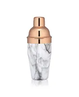 True Brands Copper and Marble Cocktail Shaker