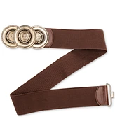 I.n.c. International Concepts Round-Buckle Stretch Belt, Created for Macy's