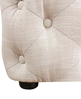 Kelly Modern Square Ottoman