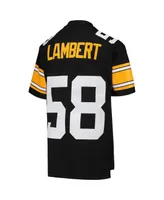 Big Boys Jack Lambert Black Pittsburgh Steelers 1976 Legacy Retired Player Jersey