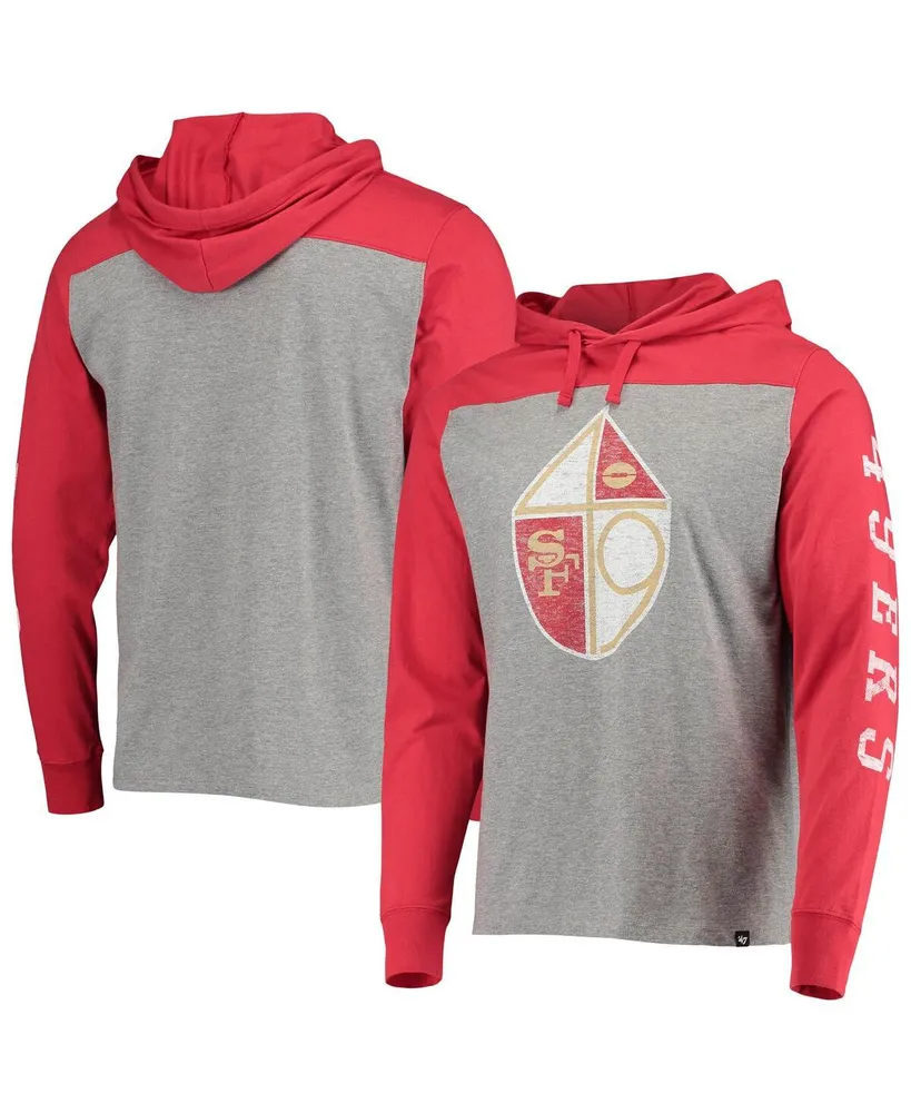 San Francisco 49ers Men's 47 Brand Gray Club Pullover Hoodie T