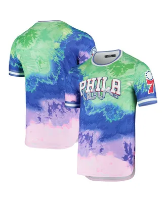 Men's Philadelphia 76Ers Dip-Dye T-shirt