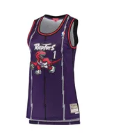 Women's Tracy McGrady Purple Toronto Raptors 1998-99 Hardwood Classics Swingman Jersey