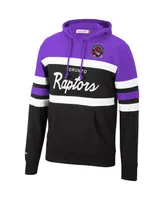 Men's Purple, Black Toronto Raptors Head Coach Pullover Hoodie