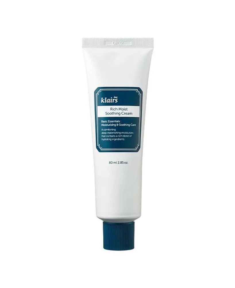 Klairs Rich Moist Soothing Cream, 80 ml