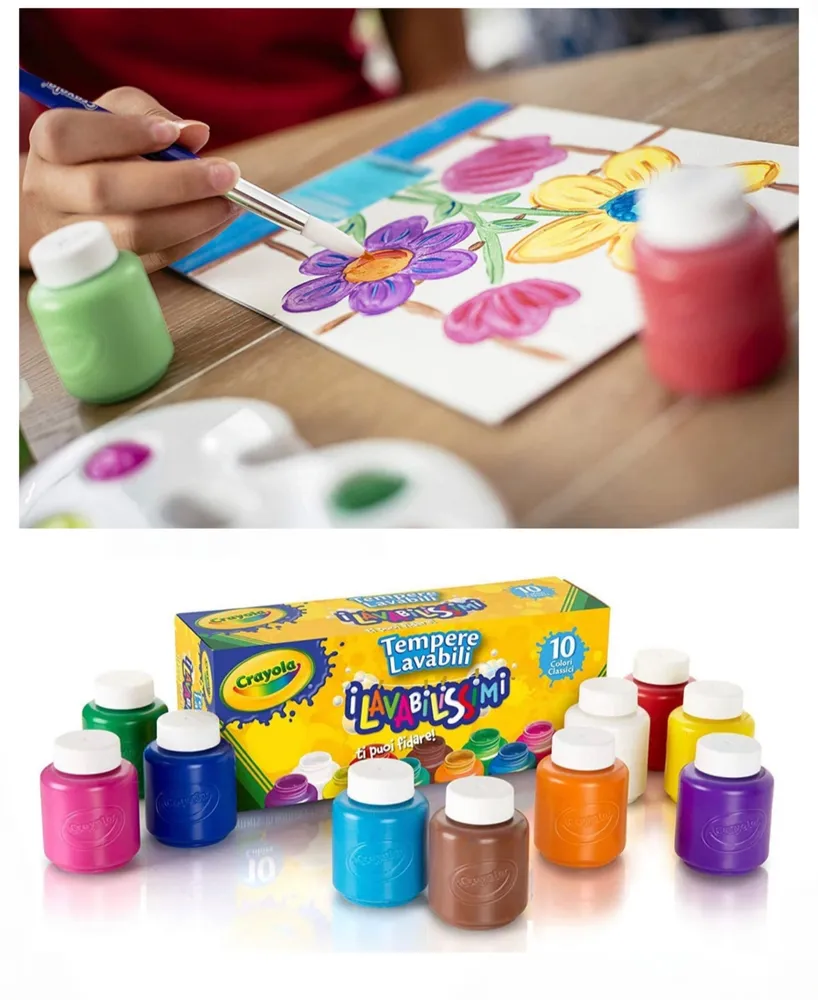 Crayola- Keep Me Clean- Washable Paint Bottles