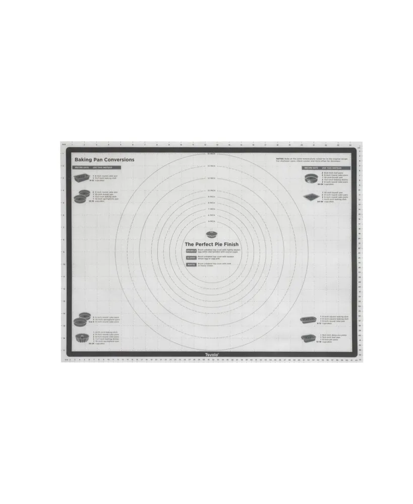 Truebake Silicone Pastry Mat with Reference Marks