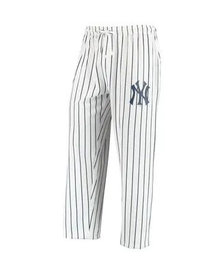 Men's White, Navy New York Yankees Vigor Lounge Pant