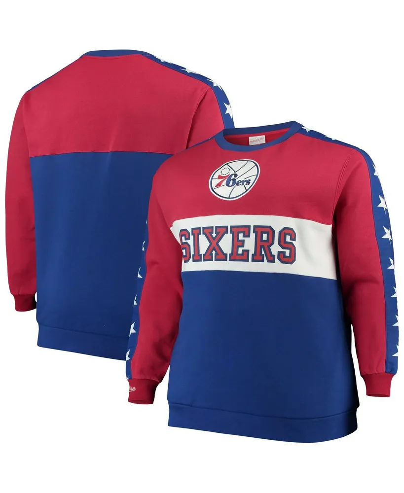 Youth Mitchell & Ness Royal/Red Philadelphia 76ers Hardwood