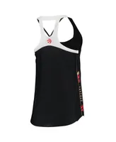 Women's Black Toronto Raptors Dual Team Tank Top