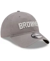 Men's Gray Cleveland Browns Core Classic 2.0 9TWENTY Adjustable Hat