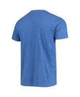 Men's Kawhi Leonard Royal La Clippers Comic Book Player Tri-Blend T-shirt