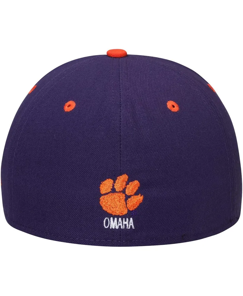 Men's Clemson Tigers 59FIFTY Basic Fitted Hat - Purple and Orange