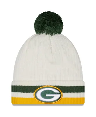 Men's New Era Gray Green Bay Packers Core Classic Cuffed Knit Hat