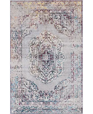 Closeout! Bayshore Home Amulet Clover 4' x 6' Area Rug