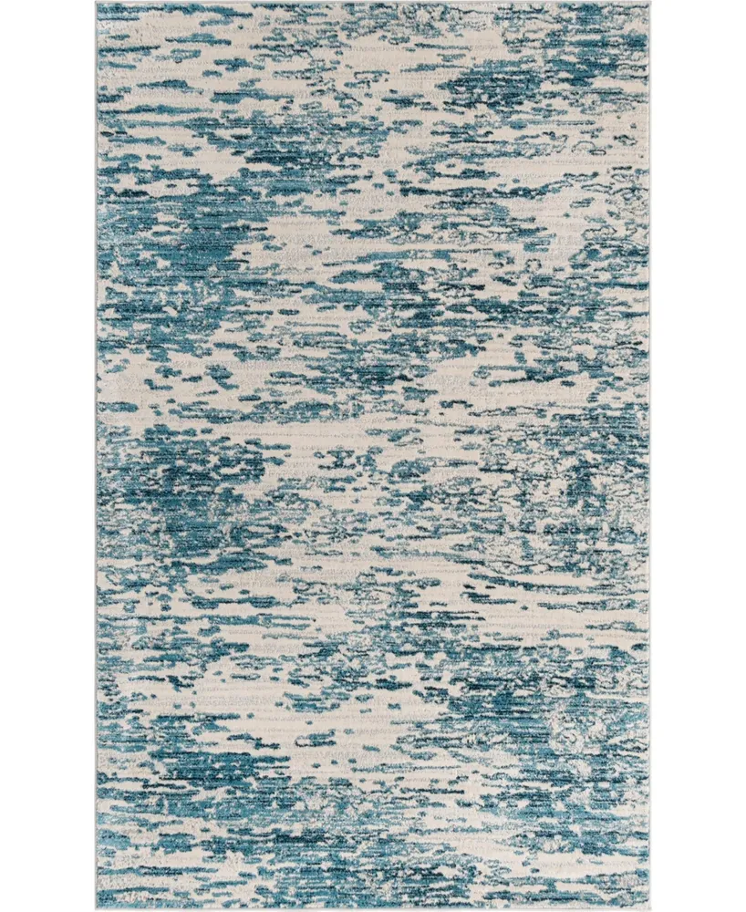 Bayshore Home Refuge Water 5' x 8' Area Rug