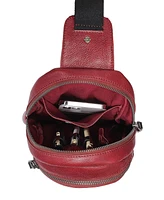 Old Trend Women's Genuine Leather Sun-Wing Sling Bag