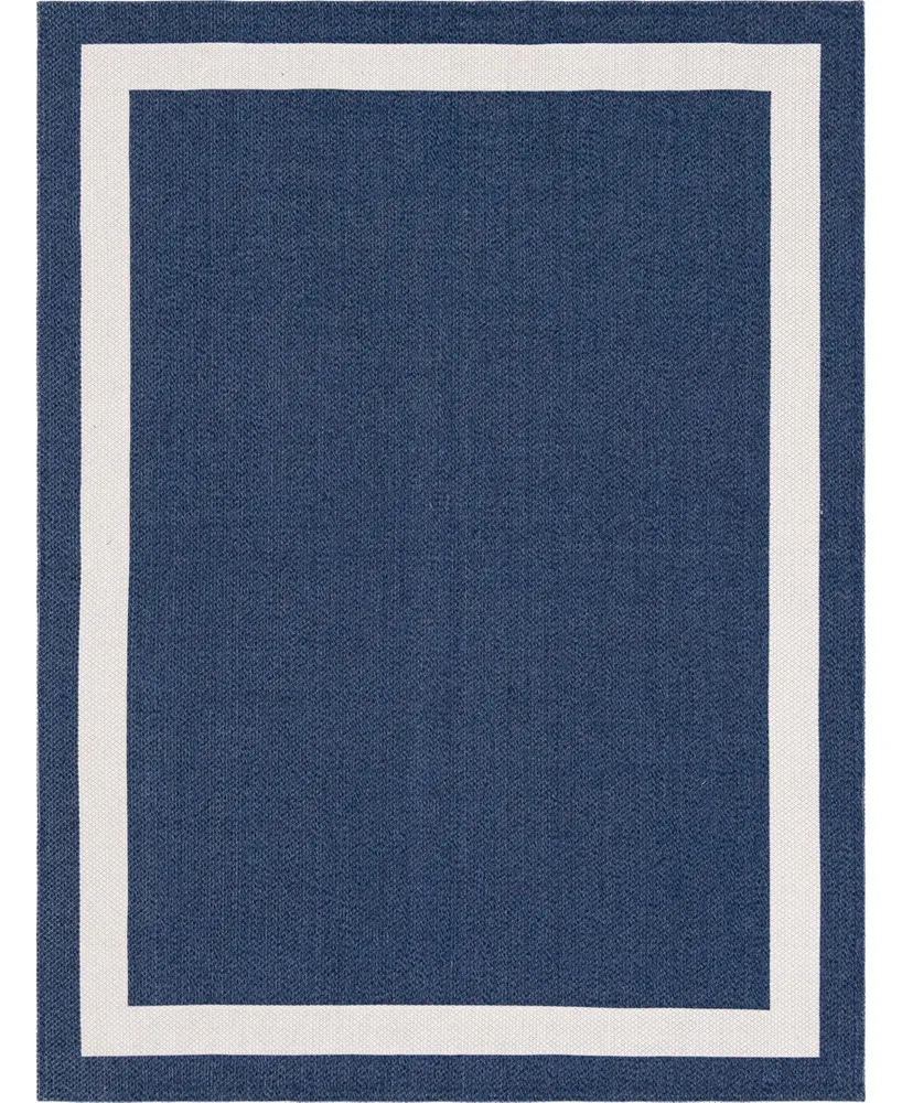 Bayshore Home Illie Border 7'5" x 10' Area Rug