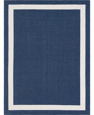 Bayshore Home Illie Border 7'5" x 10' Area Rug