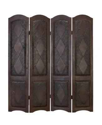 Wood Traditional Room Divider Screen