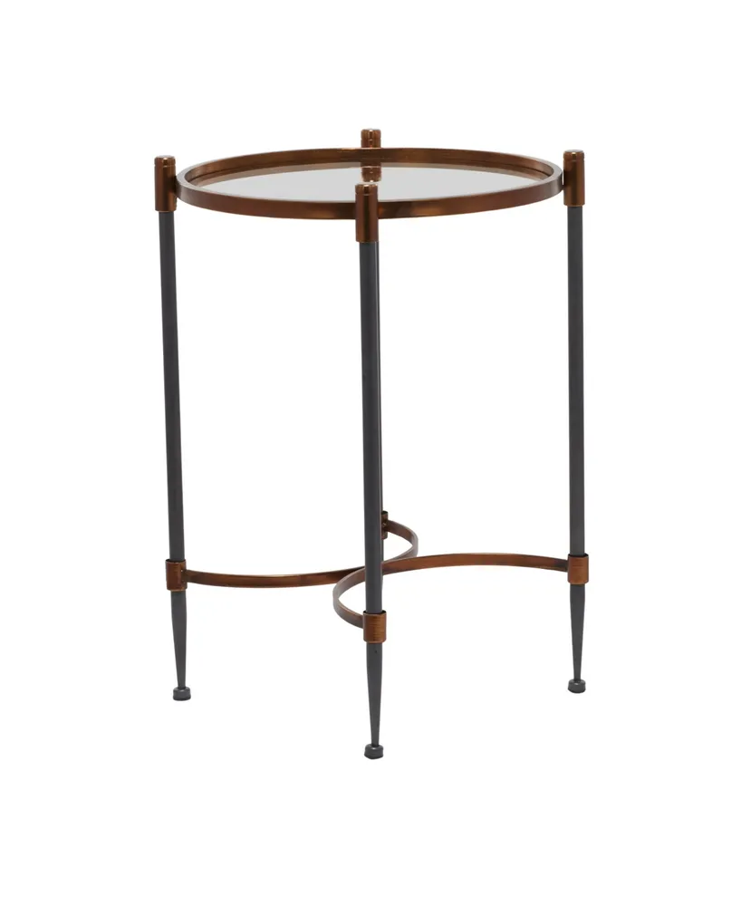 Iron Traditional Accent Table