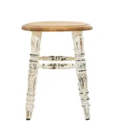 Wood Farmhouse Stool