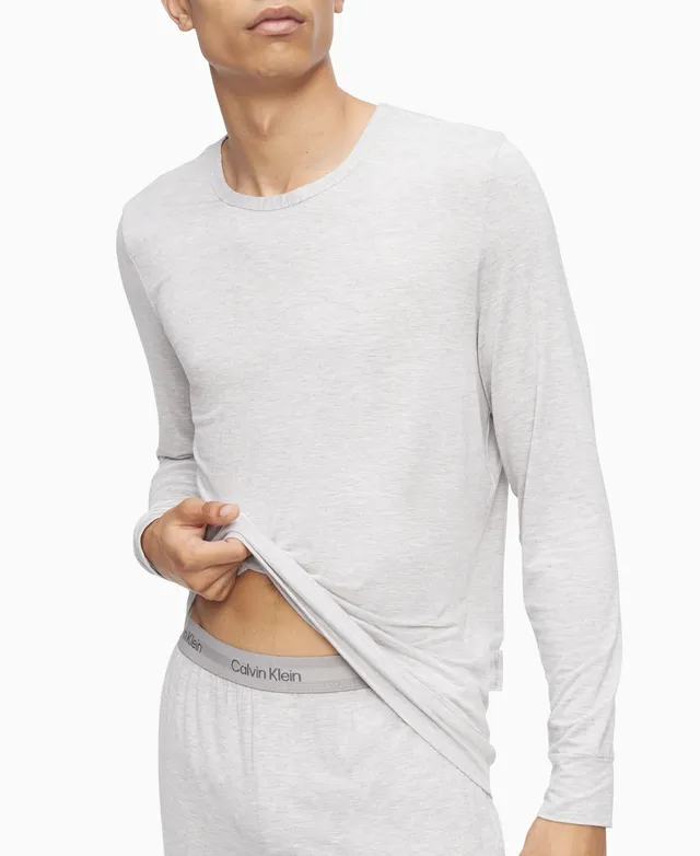 Calvin Klein Men's Ultra Soft Modern Modal Crewneck Lounge Sweatshirt