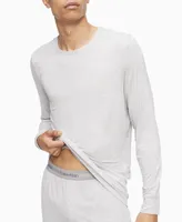 Calvin Klein Men's Ultra Soft Modern Modal Crewneck Lounge Sweatshirt