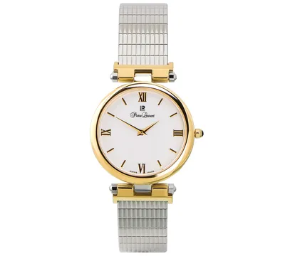 Pierre Laurent Unisex Swiss Stainless Steel & Gold-Plated Stainless Steel Bracelet Watch 33mm