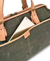 Old Trend Women's Waxed Cotton Canvas Speedwell Travel Bag